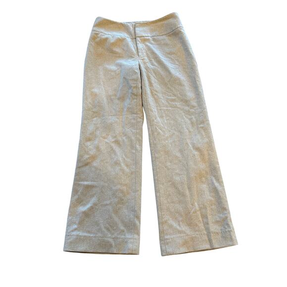 BANANA REPUBLIC Harrison Wool Blend Wide Leg Pants Size 4 Business Casual Luxe - Picture 1 of 11